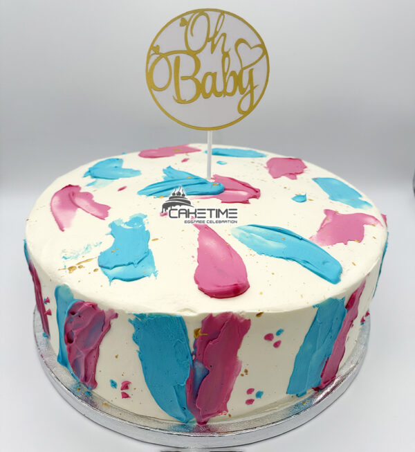 Gender Reveal Cake